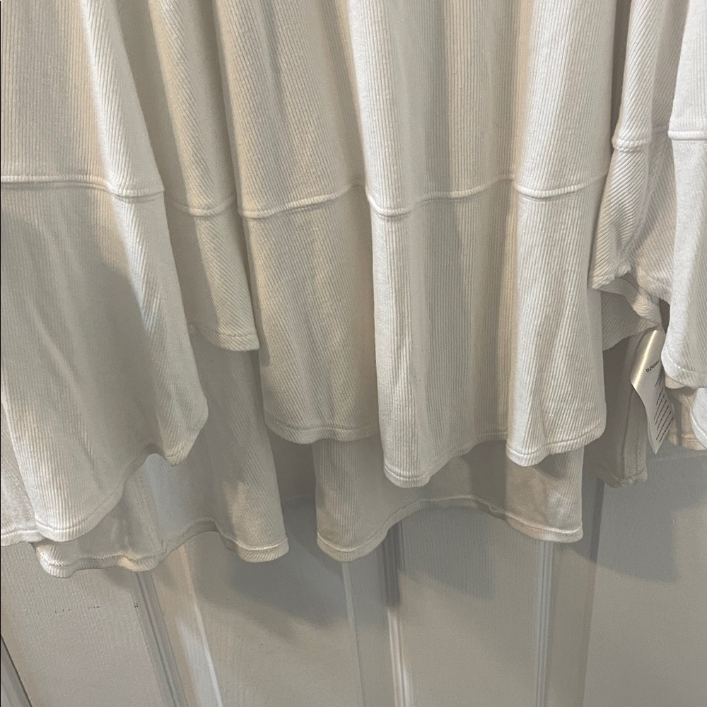 Free People White Ribbed Top - Picture 5 of 10